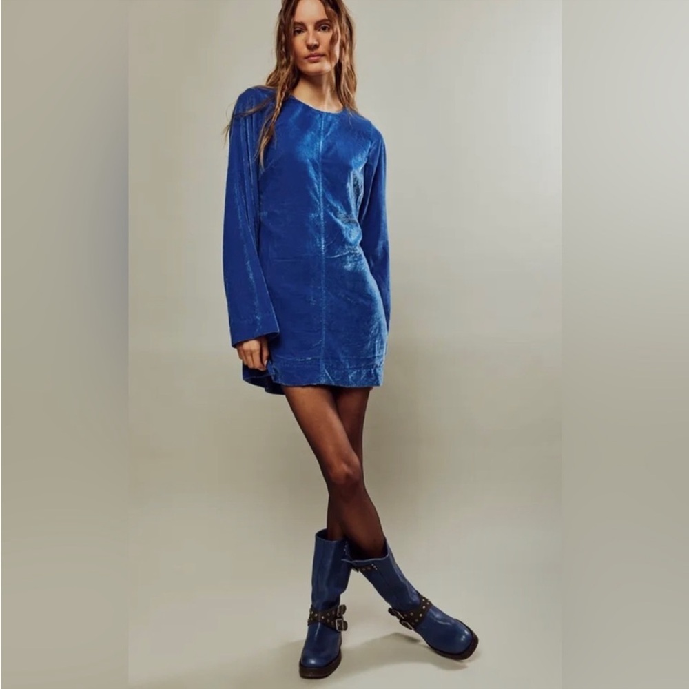 NWT Free People Velvet Dress